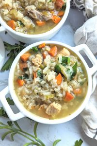 instant pot chicken and rice soup recipe healthy dairy free rice soup pressure cooker chicken ideas
